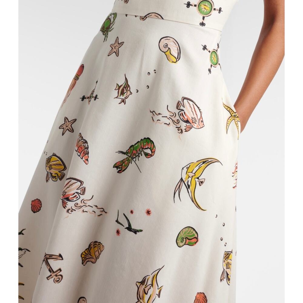 Alemais Printed halterneck maxi dress - Picture 7 of 10
